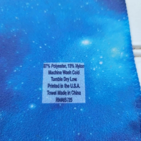 Universal Studios Table Runner Fabric Blue Original 12x30” - Picture 2 of 10